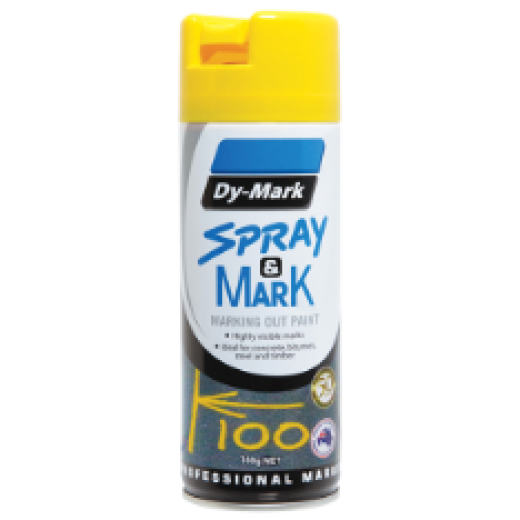 Dymark Spray And Mark Yellow