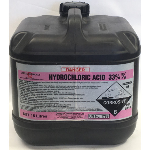 Hydrochloric Acid 15l