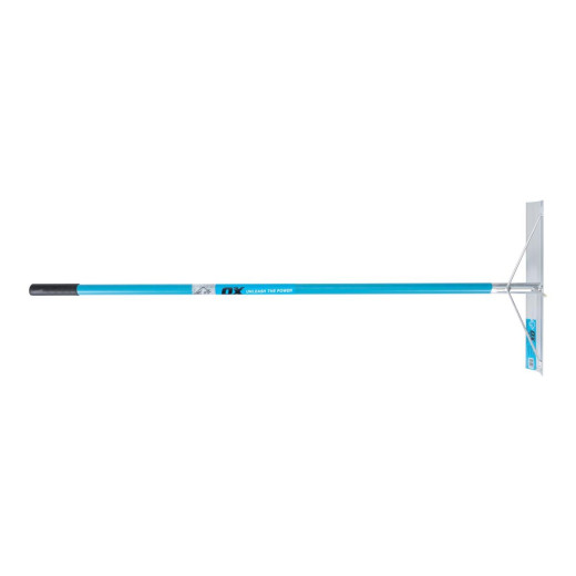 Ox Concrete Rake Blue With Hook