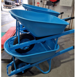 Wheelbarrow Blue Hd