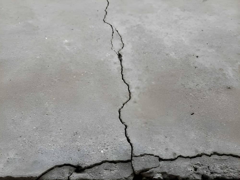 Cracked Concrete